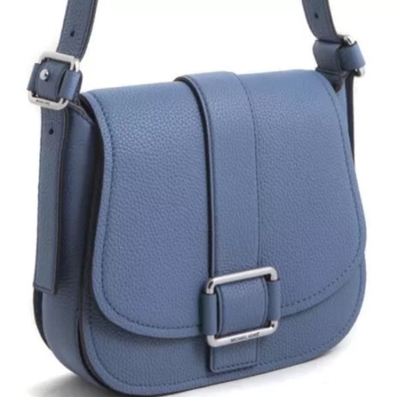 Michael Kors Handbags - MICHAEL KORS MAXINE LARGE SADDLE BAG